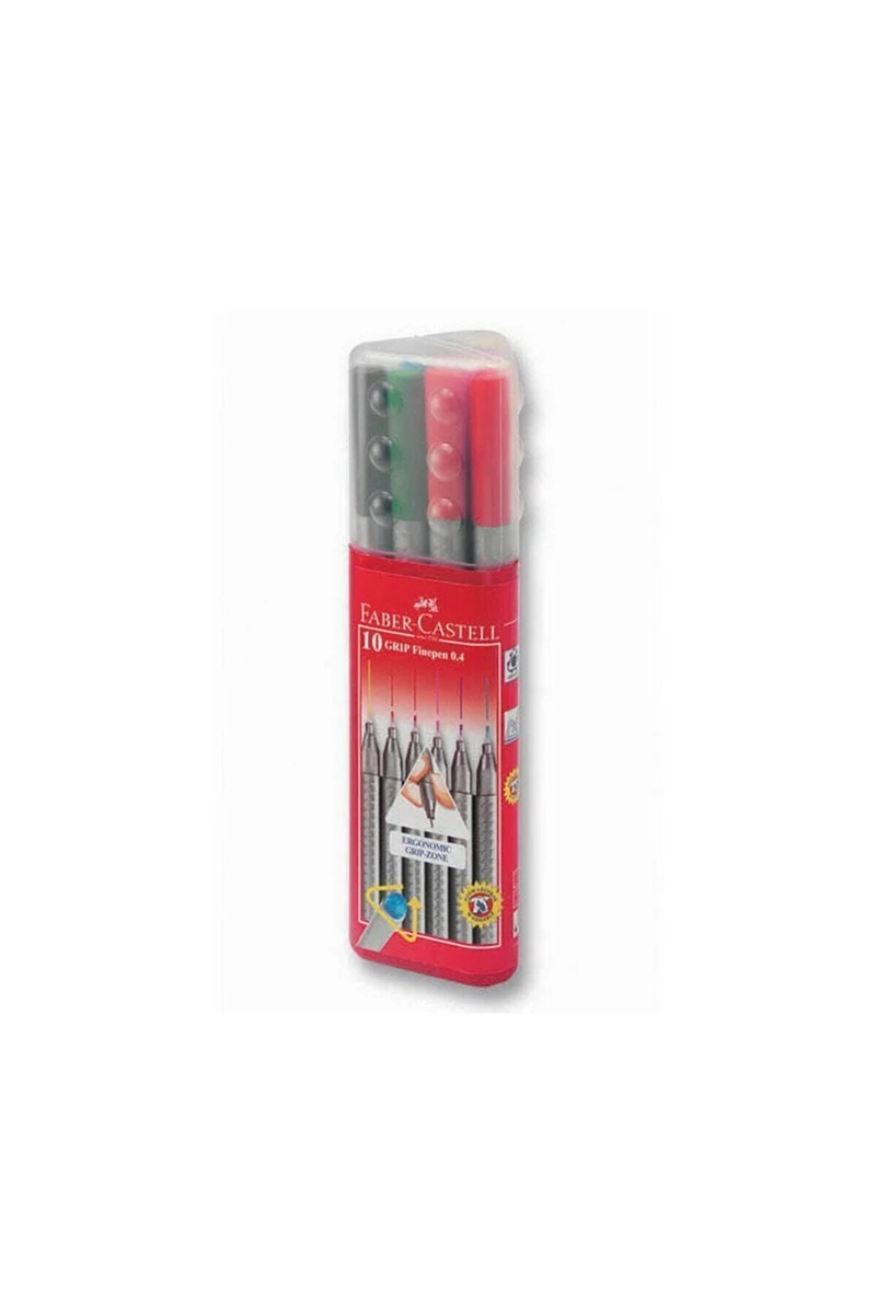 Faber-Castell GRIP Finepen 0,4 mm 10lu