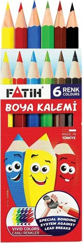 Fatih 33006 Kuruboya 6 Renk Yarım Boy