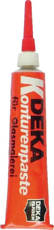 Deka Cam Kontürü Konturpaste 25 Ml Blackd 90 Dk-05290