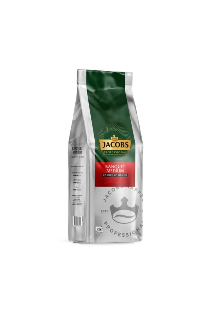 Jacobs Cafe Crema (Banquet Medium) Çekirdek Kahve 1 Kg