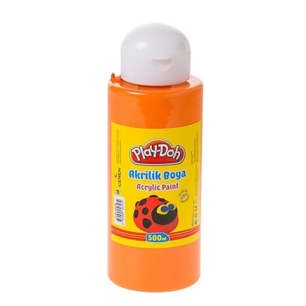 Play-Doh Akrilik Boya 500 ML Kahverengi PLAY-AK010