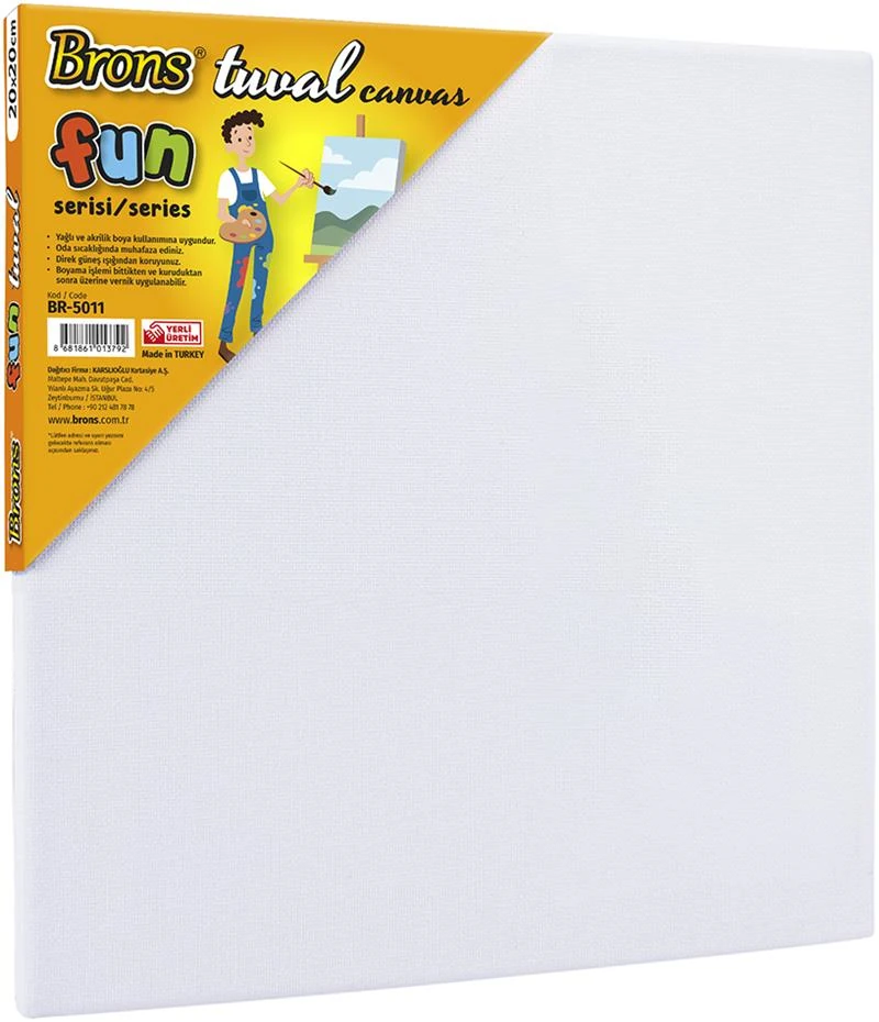 Brons Br-5010 Tuval Fun Seri 20*20