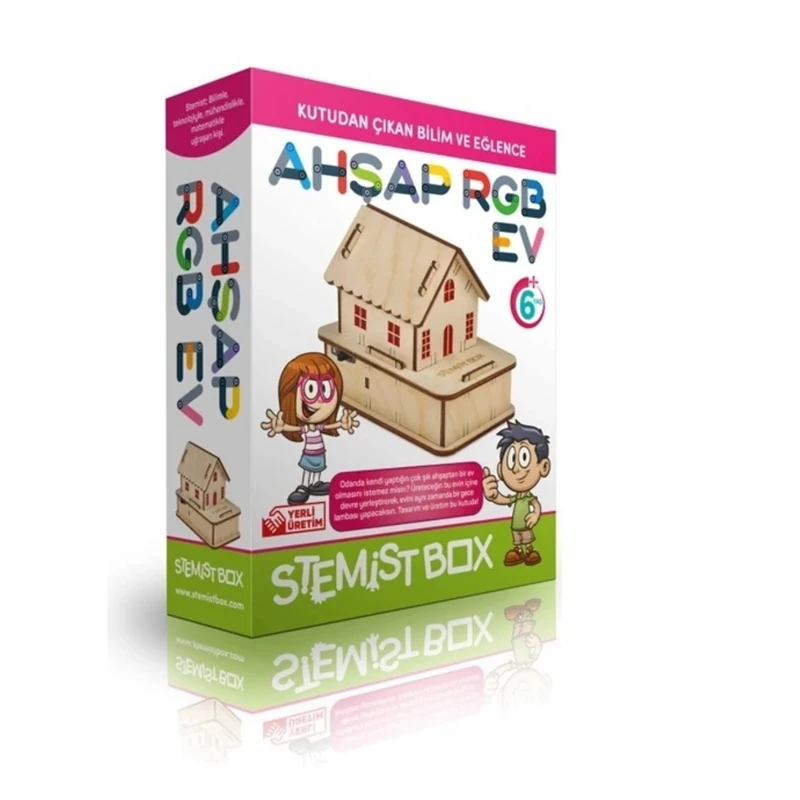 Ca Games Ahşap Rgb Ev 4106