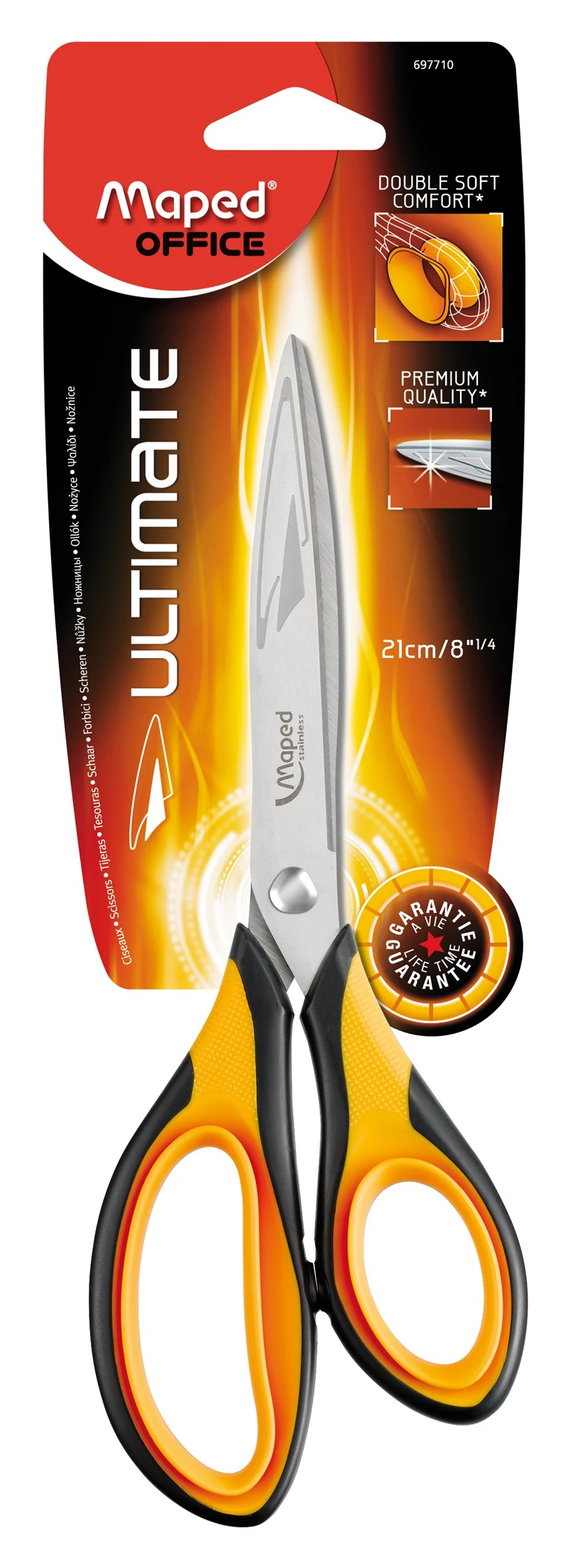 Maped 697710 Ultımate 21Cm Asimetrik Makas