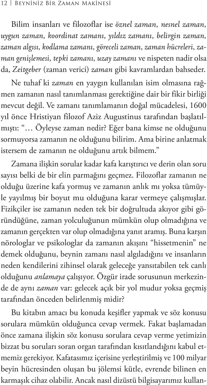 Beyniniz Bir Zaman Makinesi - Dean Buonomano