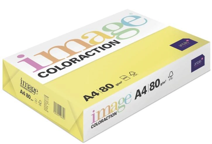 Image Renkli Fotokopi Kağıdı A4 80 gr Koyu Sarı (Kanarya)