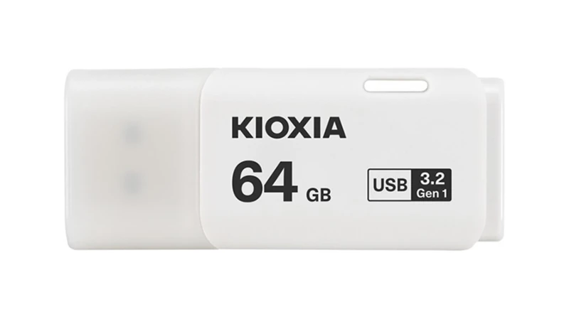 Kioxia 64GB U301 USB 3.2 Gen-1 Bellek (LU301W064GG4)