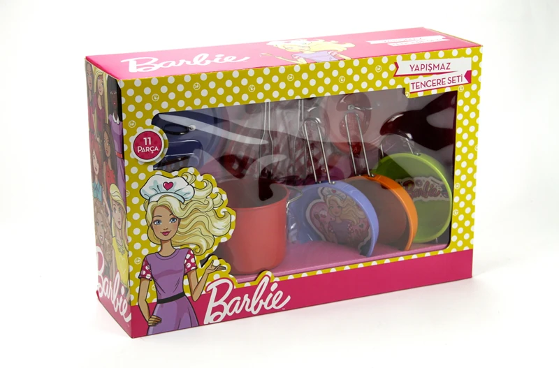 Vardem Oyuncak Kutulu 11 Parça Yapışmaz Tencere Takımı