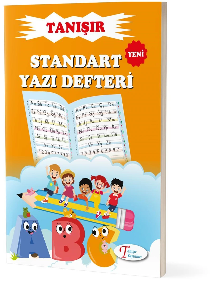 Standart Yazı Defteri 48 Sayfa (Küçük Turuncu)