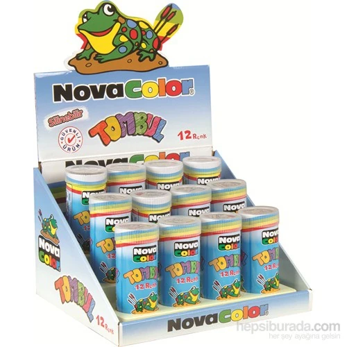 Nova Color Nc-2115 12 Renkli Tombul/Tup (2115)