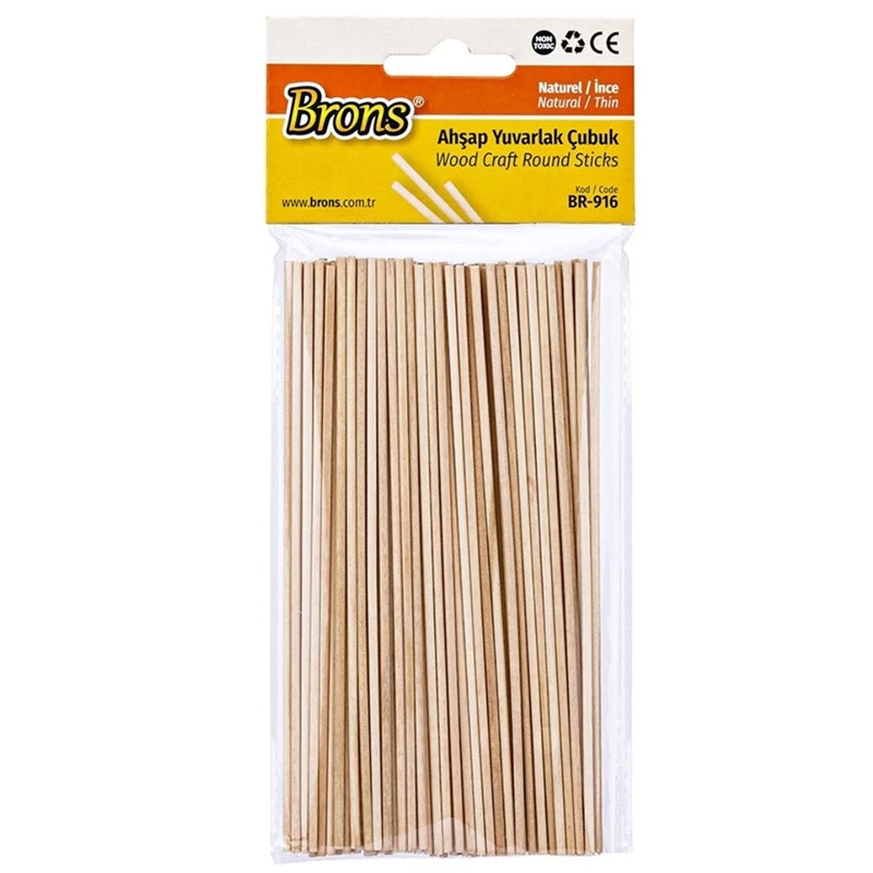 Brons Br-916 Yuvarlak Çubuk Naturel İnce