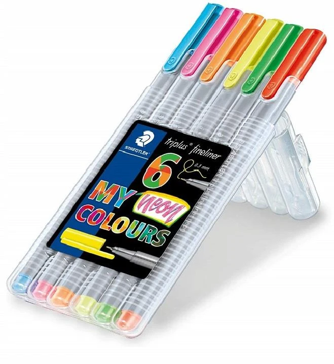 Staedtler 334 Sb6Cs10 Trıplus Fınelıner Dino 6Lı Set
