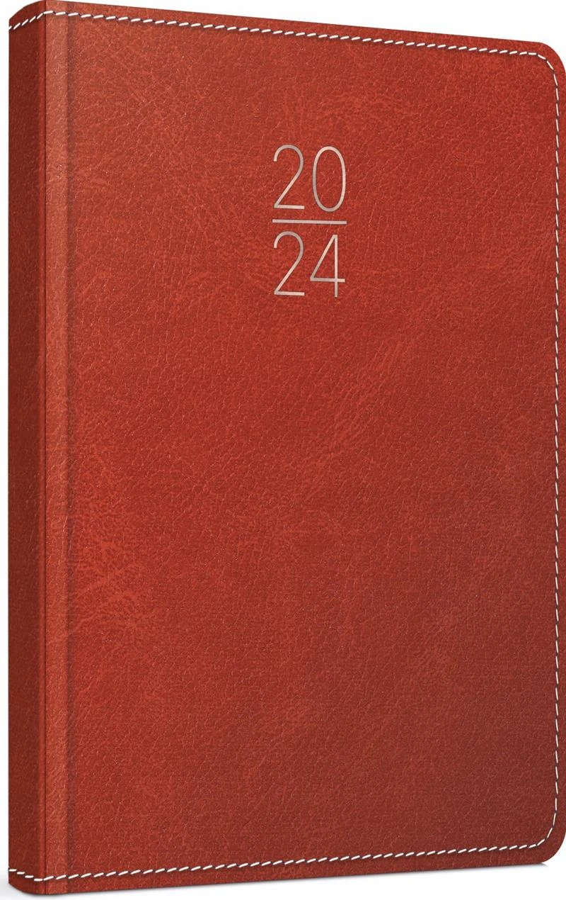 Gıpta Ajanda Günlük Eko Suni Deri 17X24 106-Esk (Pazar Günleri Tek Sayfa)