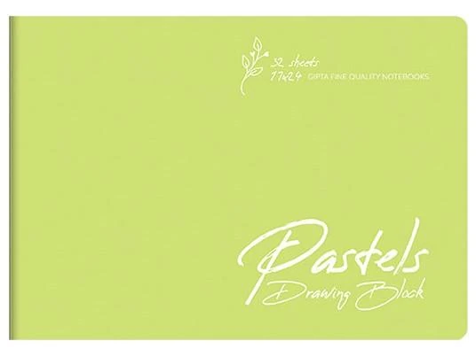 Pastels Tel Dikişli Plastik Kapak 25x35 32 Yaprak Resim Defteri (4161) Gıpta