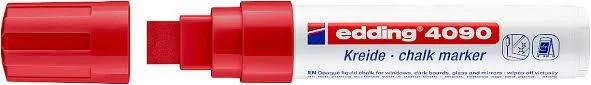 Edding E-4090 Cam Kalemi Kırmızı