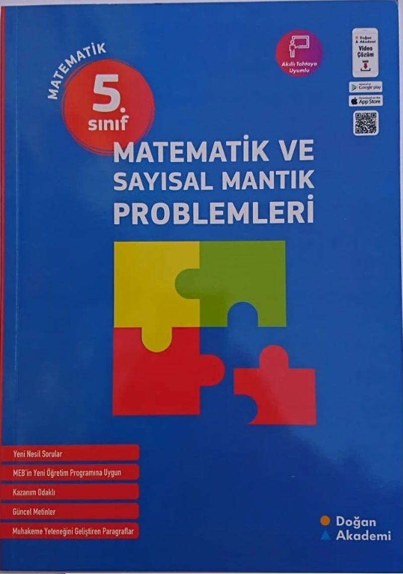 Doğan Akademi 5. Sınıf Matematik ve Say Mantık PROBLEM-2020