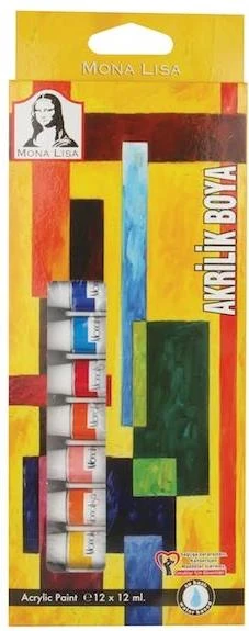 Südor Sd125 Monalisa Akrilik Boya 12*12Ml Tüp