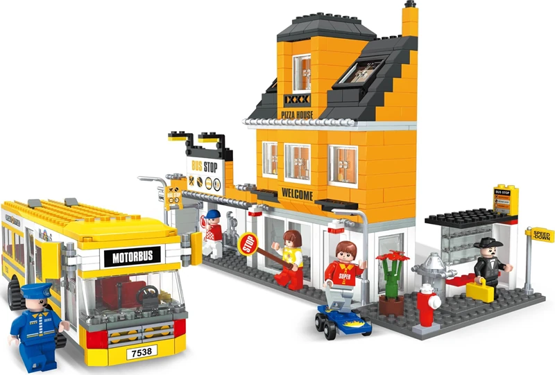 Bricks 546 Parça City Seti