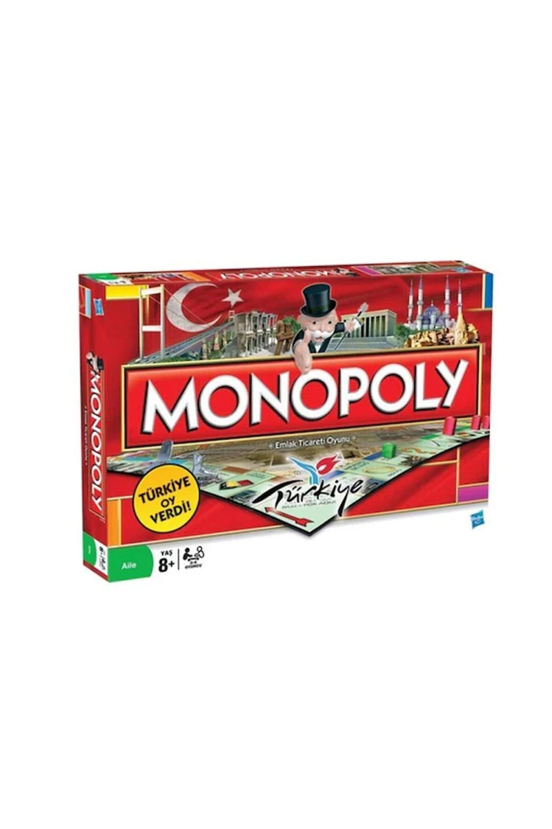 Hasbro 01610 Monopoly Türkiye*6