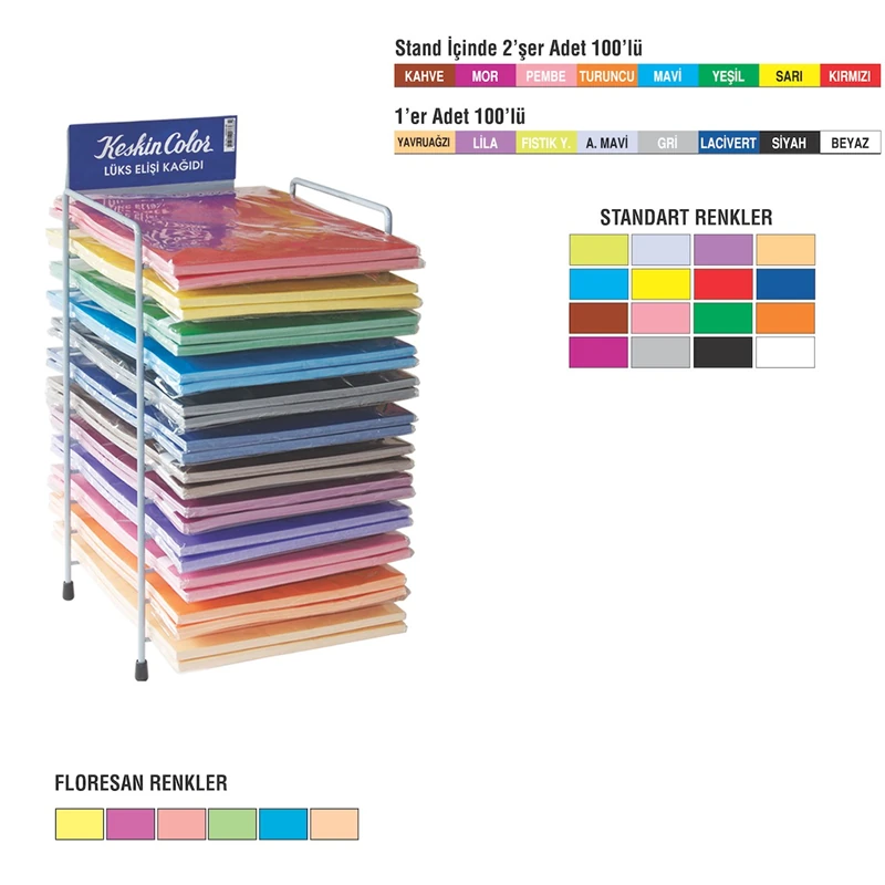 Keskin 180010-99 10Lu Karş.Standart Elişi Kağıdı