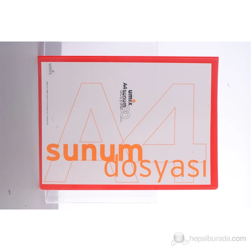 Umıx U1106P-Si Ön Cep. Sun.Dosya A4 80Li Siyah