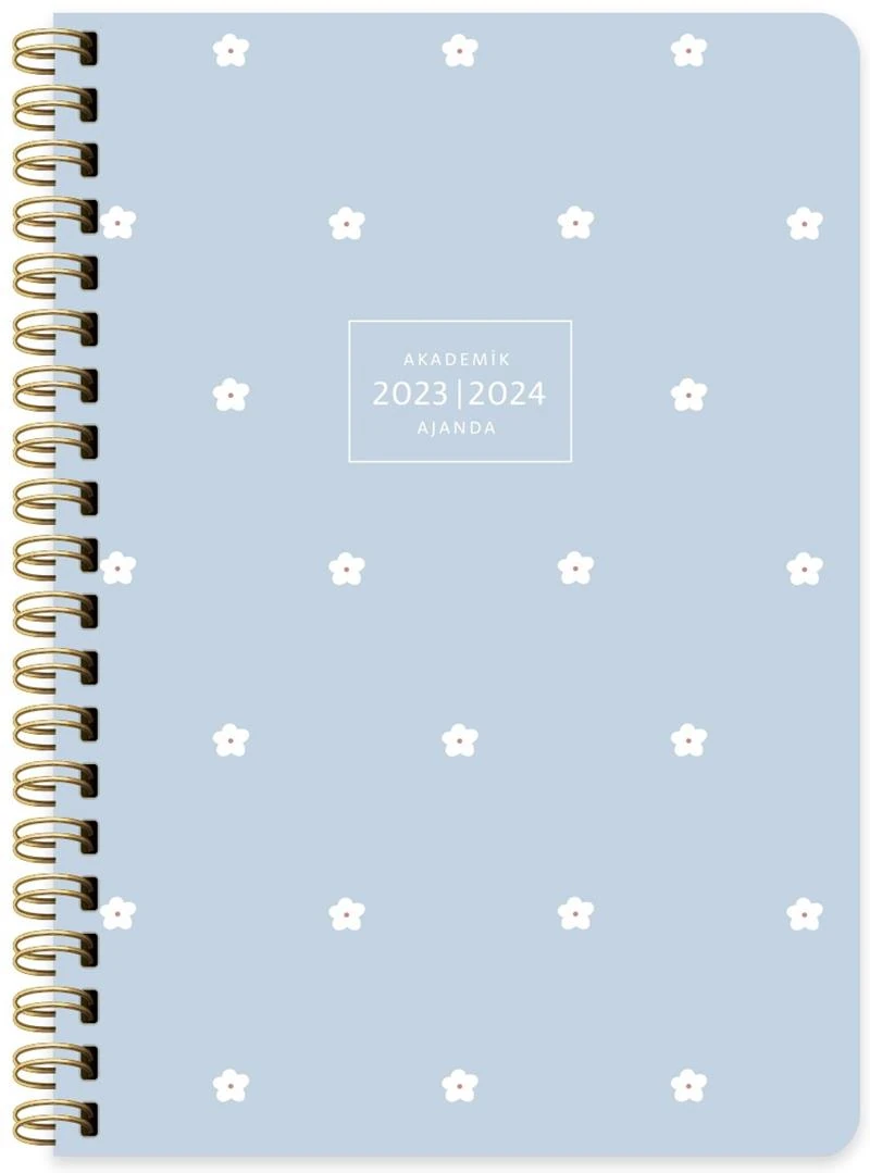 Keskin 830257-99 17*24 Spr.Akademik Ajanda - Mor Puantiye