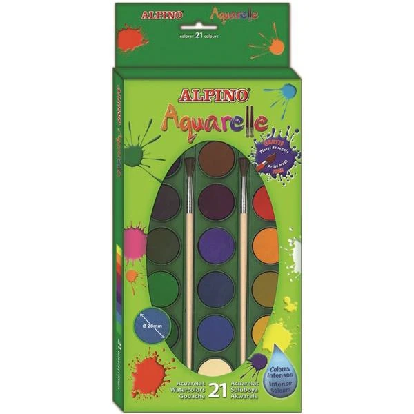 Alpıno Aq-02 Suluboya 21Li