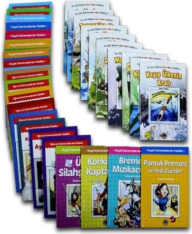 Büyük Kahramanlardan Klasikler - 30 Kitap