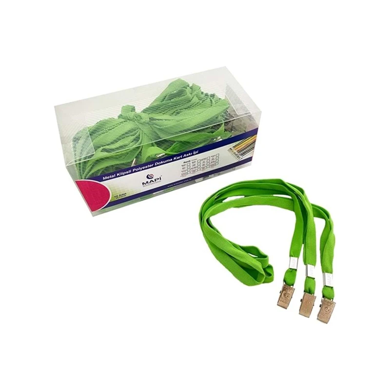 Mapi 9102655 Poly.İp Metal Klipsli Yeşil