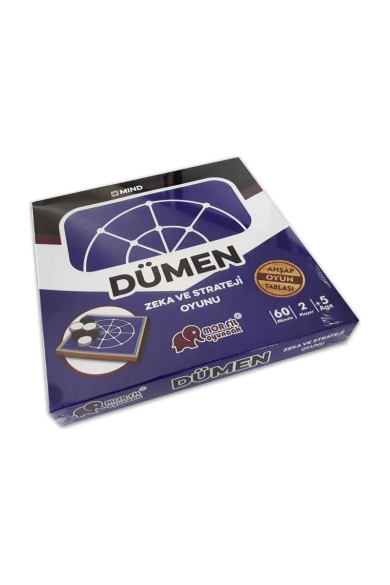 Morfil Doğal Ahşap Dümen Oyunu Kutulu Ürün