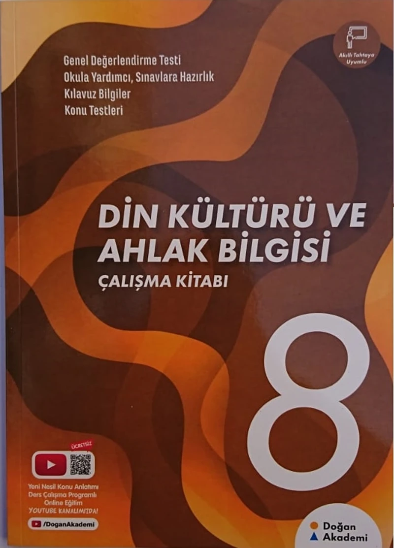 Doğan Akademi 8.sınıf Din Kültürü ve Ahlak Bilgisi Çalışma Kitabı