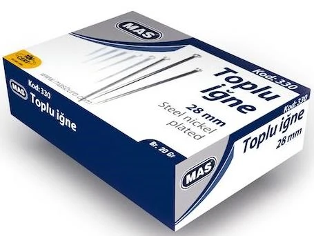 Mas Toplu İğne 28/20 Gr 330