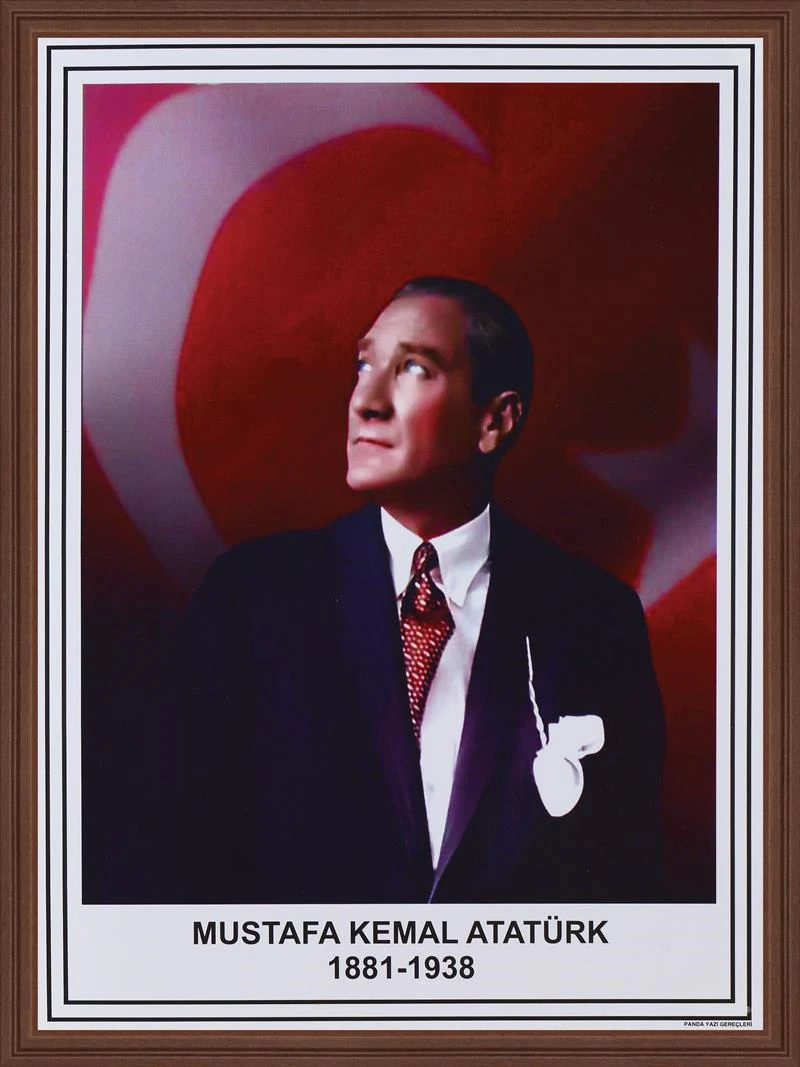 Panda Eğitim Atatürk Portresi Mdf Çerçeve 35X50 Pan 425