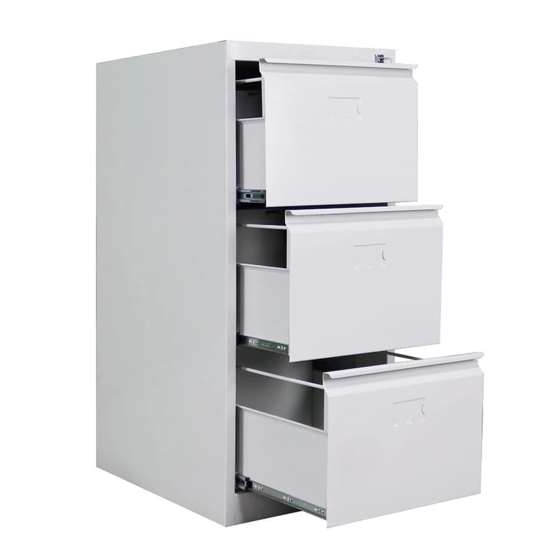 Jessan Ofis 3 lü Kartoteks Dolabı Gri RAL 7035