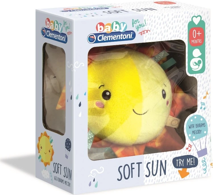 Clementoni Cle-17270 Baby Müzikli Pelüş Güneş