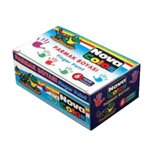 Nova Color Nc-138 Parmak Boyası 6Lı 25Cc