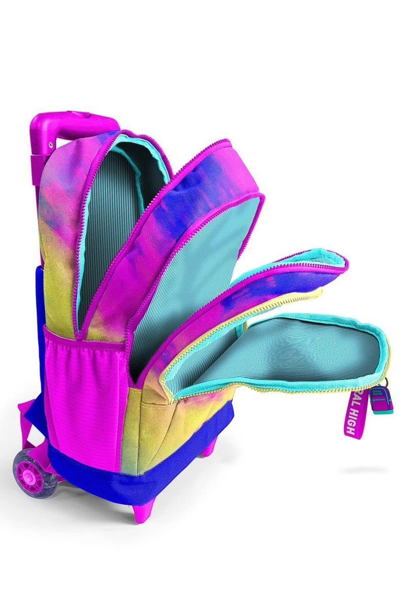 Yaygan Coral High Çekçek Sırt Çanta Işıklı Tekerlek 23957