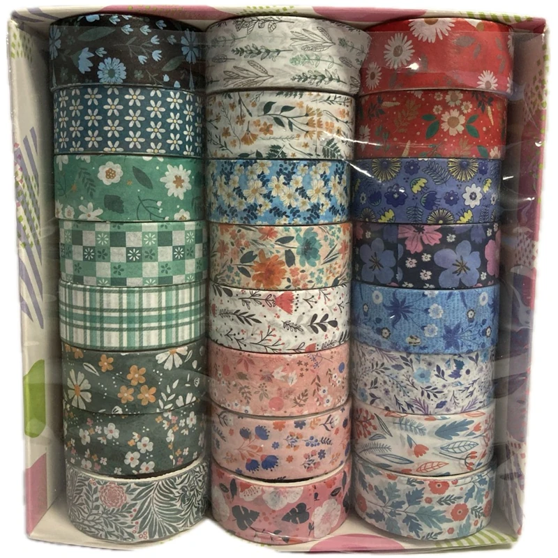 Bafix Desenli Bant Dekoratif 24 Lü Paket