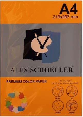 Alex Alx-610 Fotokopi Kağıdı A4 80Gr 500Lü Limon Sarı