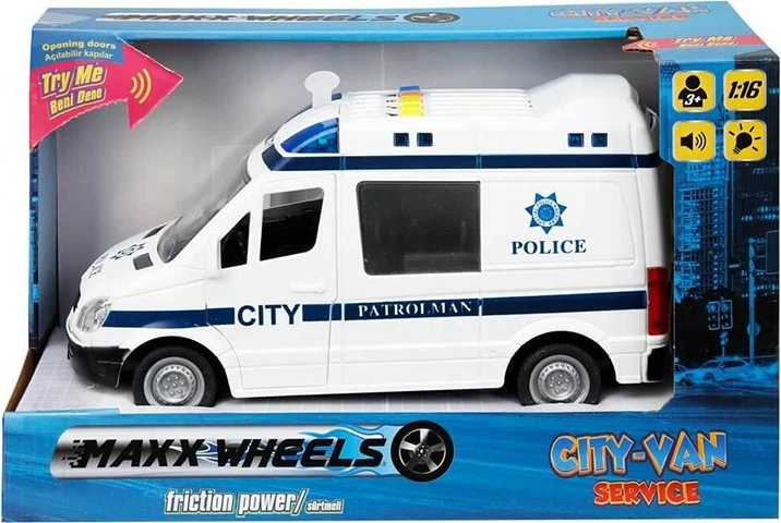 Sunman Ambulans Sesli Işıklı 1/16
