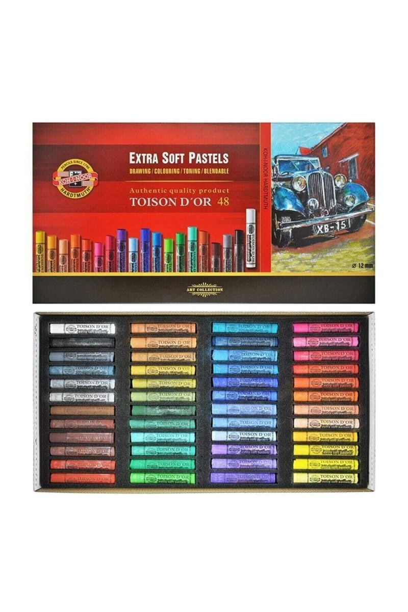 Kohınoor Set Extra Soft Dry Chalks 8556-048001Kz