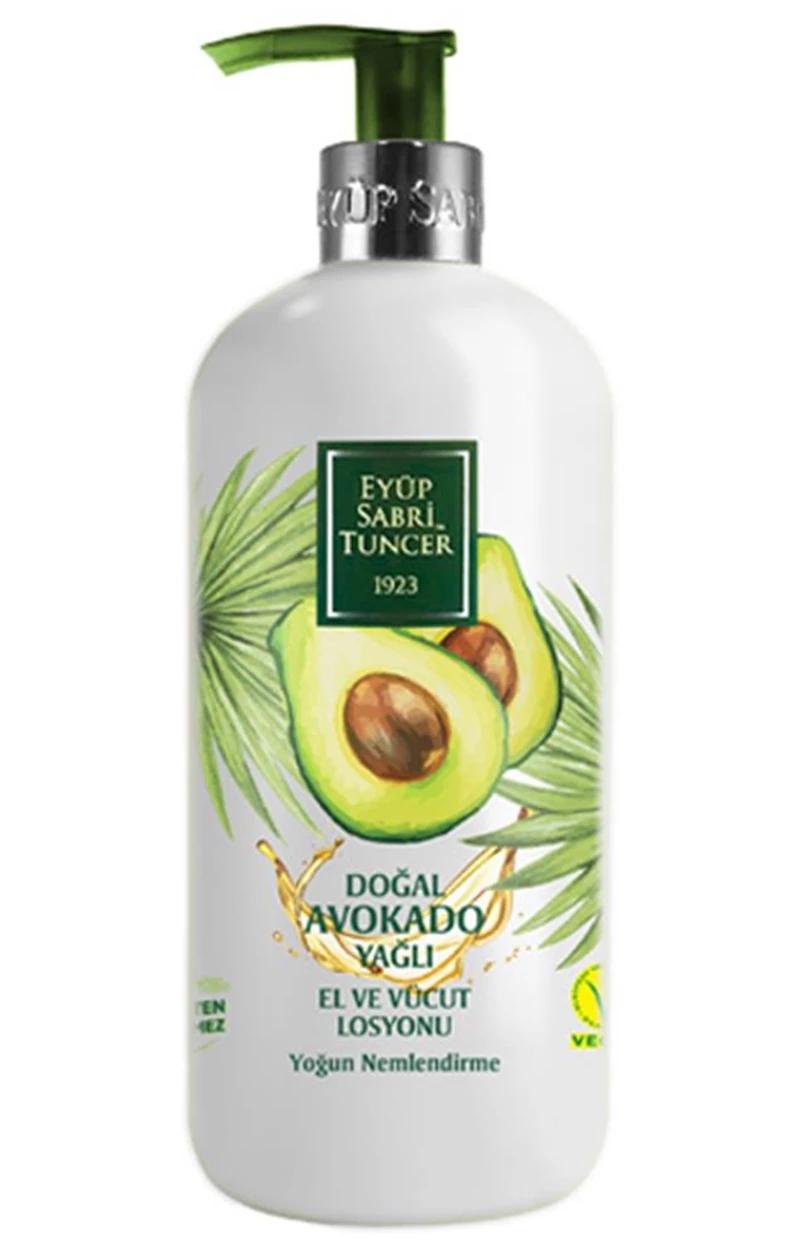 Eyüp Sabri Tuncer Doğal Avokado Yağlı 500ml El ve Vücut Losyonu
