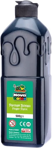 Nova Color Nc-375 Parmak Boyası 500 Gr (Siyah)