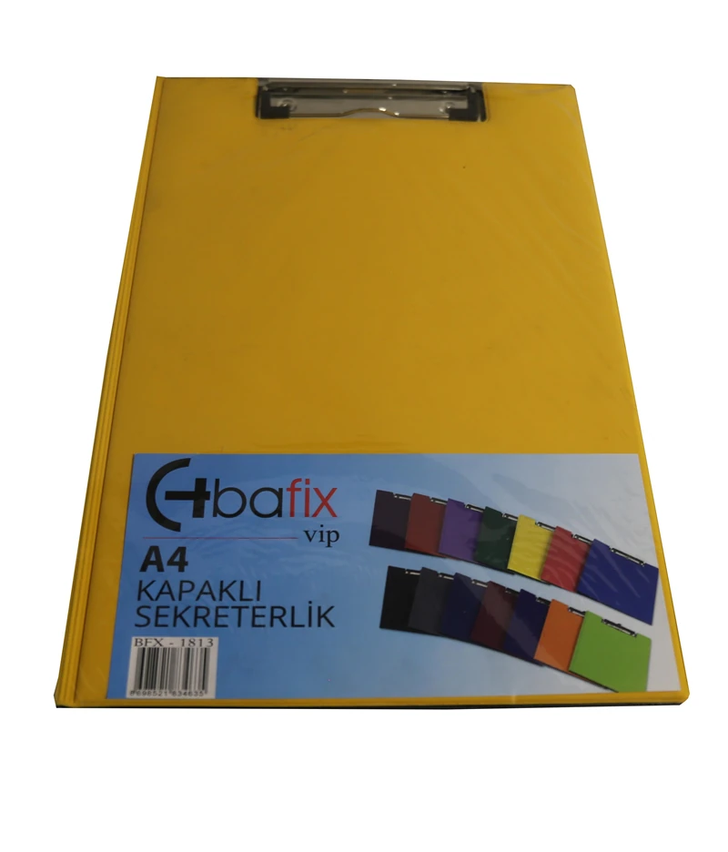 Bafix Kapaklı Sekreterlik ViP A4 Sarı BFX-1812