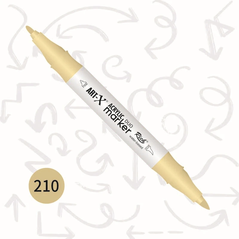 Art-X Acrylıc Marker Duo 210 Klm-17910-210