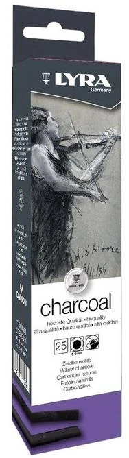 Lyra Füzen Kalemi Charcoals Medıum 25 Li Kutu L5550021