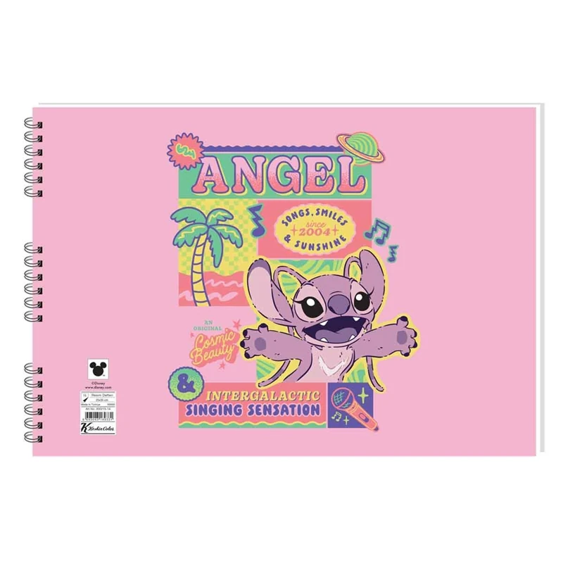 Stitch Resim Defteri 25 x 35 cm 15 Yaprak