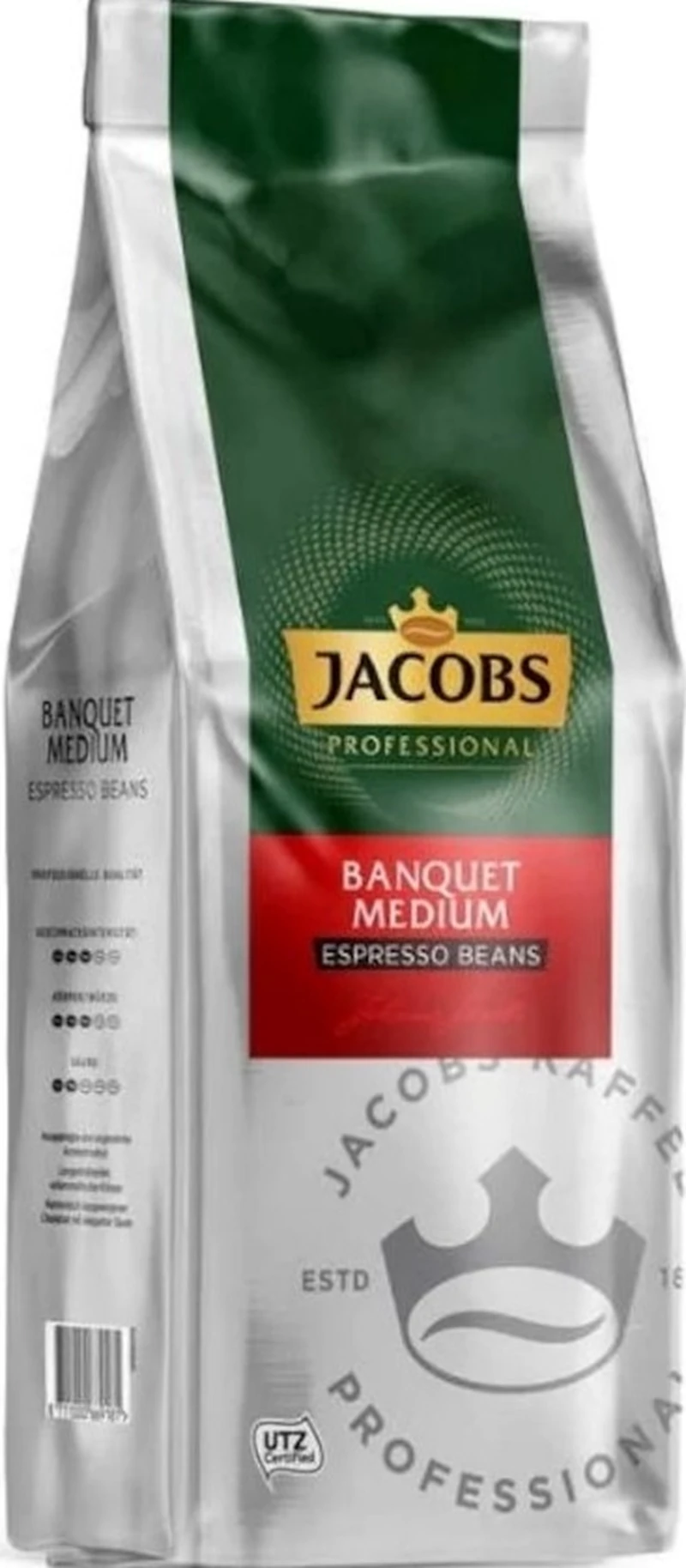 Jacobs Cafe Crema (Banquet Medium) Çekirdek Kahve 1 Kg