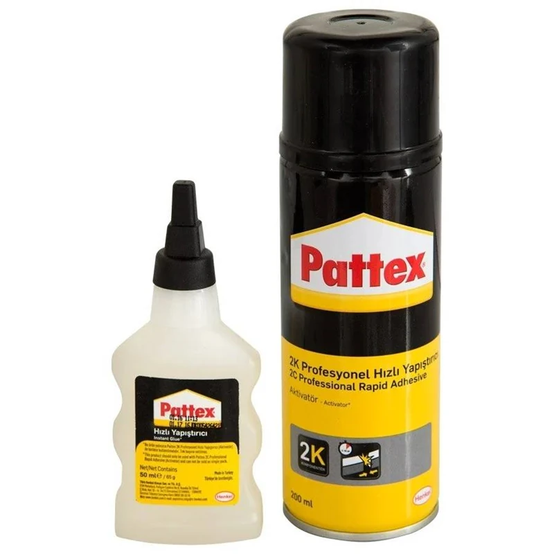 Pattex 2710708 200+50Ml 2K Hızlı Yapıştırıcı 24*24