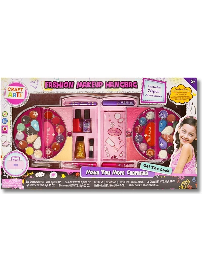 Craft And Arts Makyaj Seti Fashıon Makyaj Çantası S22632